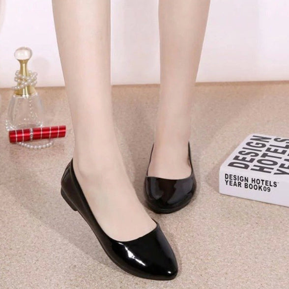Women's Platform Round Toe Versatile Stiletto Shoes