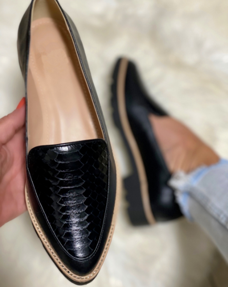 Low Heel Pointed Toe Casual Shallow Mouth Single Shoes Women