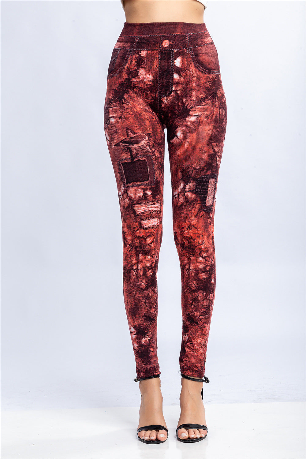 Slim-fit Hip-lifting Breathable Super Stretch Cropped Trousers