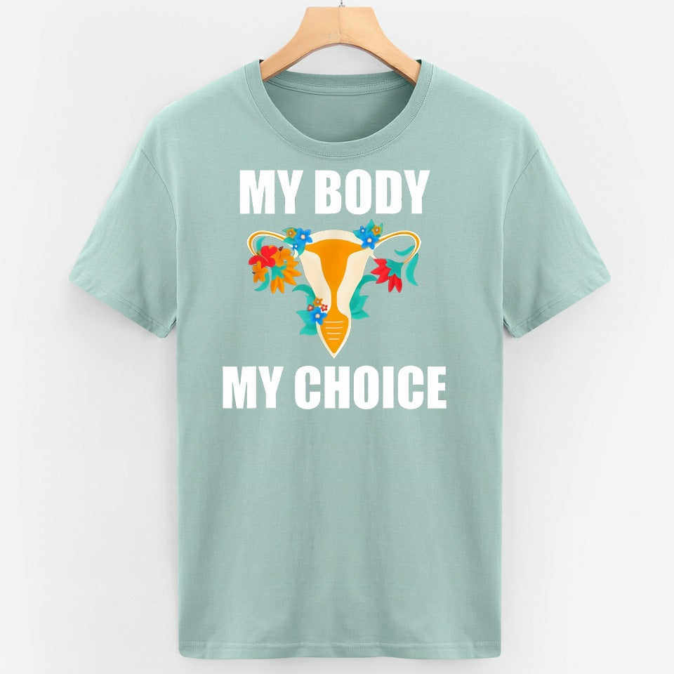 European And American T-shirt Feminism Cotton Plus Size