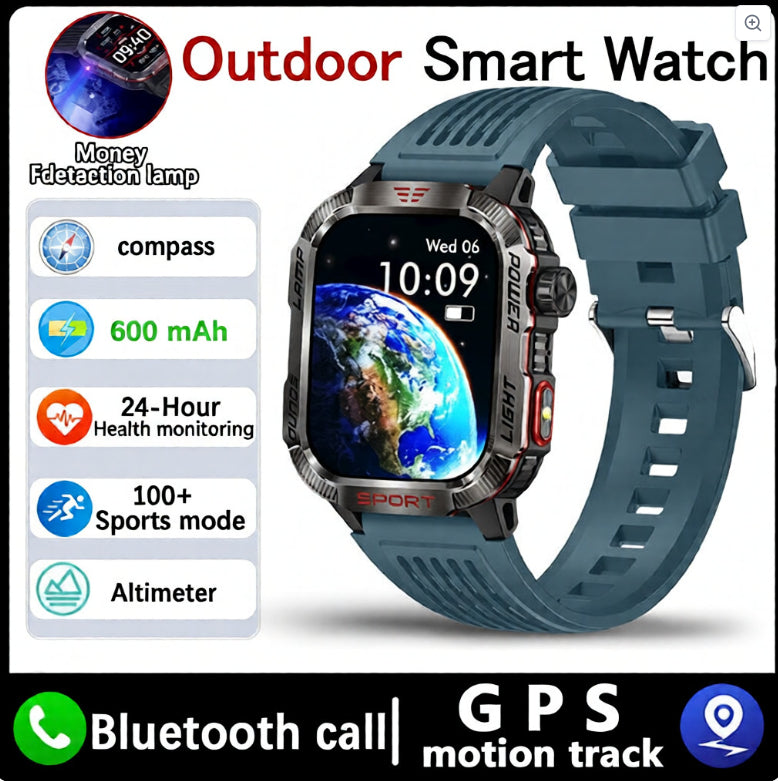 Smartwatch With Barometric Altitude Sports Features Bluetooth Calling