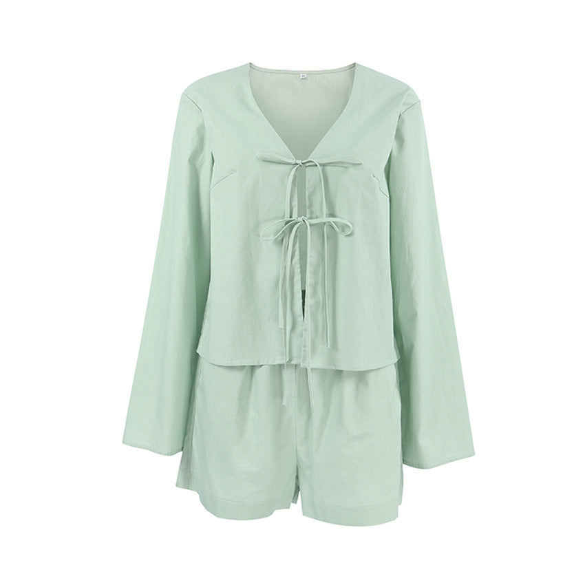 Women's Casual Simple Loungewear Loose-fit Style