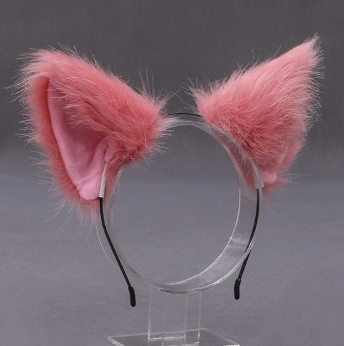 Children's Holiday Cartoon Plush Cute Bunny Ears Headband