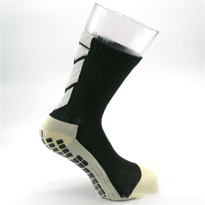 Men's Mid-tube Sports Non-slip Towel Bottom Thickened Socks