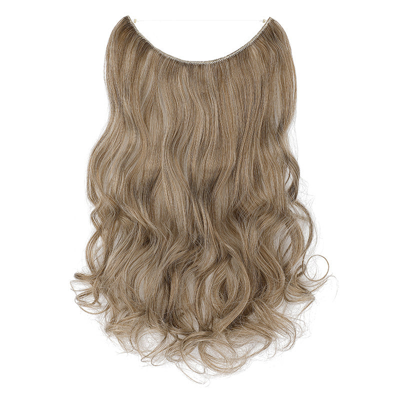 Women's One-piece Seamless Hair Extension Wig Set