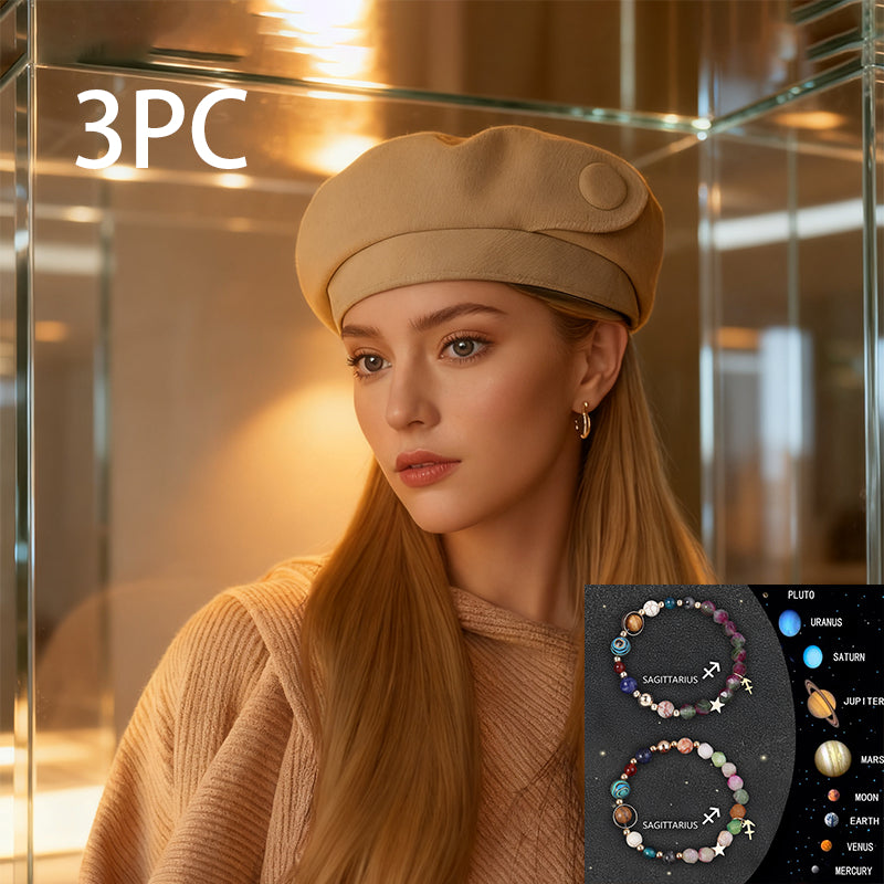 British-style Casual Painter Hat That Is Versatile And Can Show Off Your Face