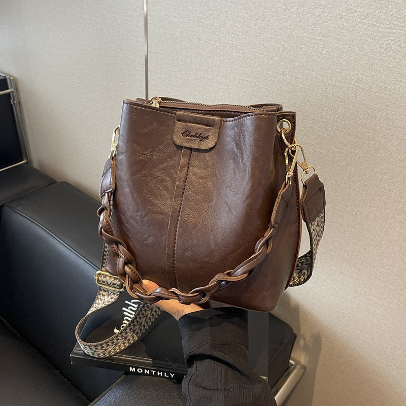 Ny Højkvalitets Crossbody Taske En Niche Chic Skuldertaske