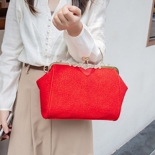 Fashion Women's Lace Handbag Large Capacity