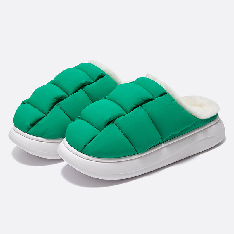 Women's Winter Square Bread Cotton Slippers