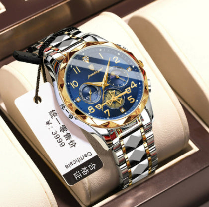 Men's Watch Trendy Waterproof Multi-functional Leisure