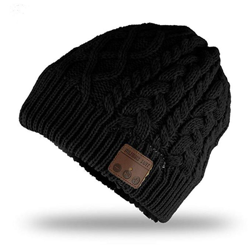 Men's And Women's Knitted Wireless Call Listening Music Hat