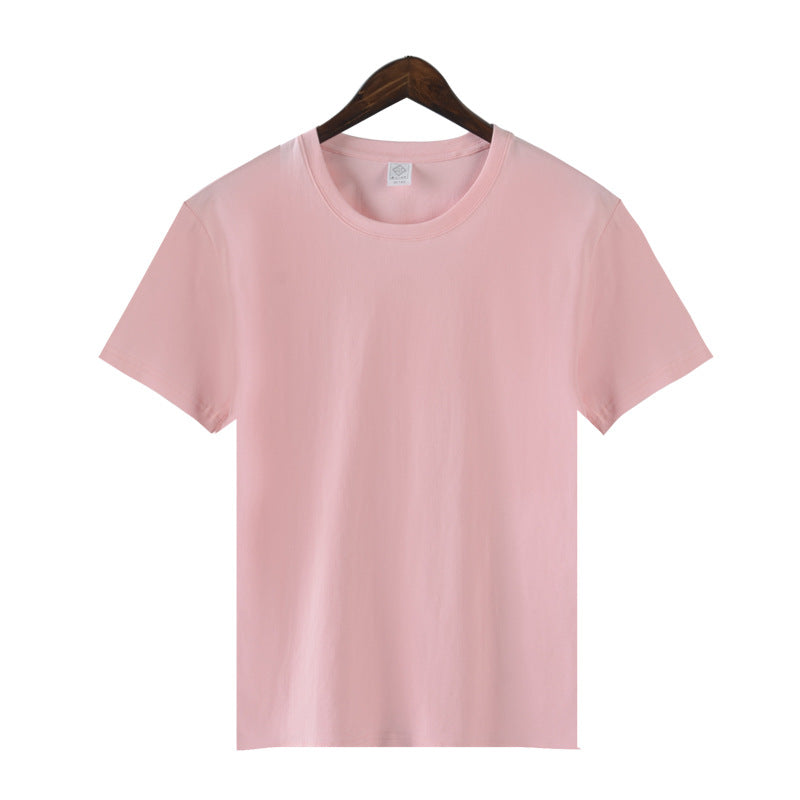 Versatile Cotton Casual Half Sleeve Round Neck T-shirt