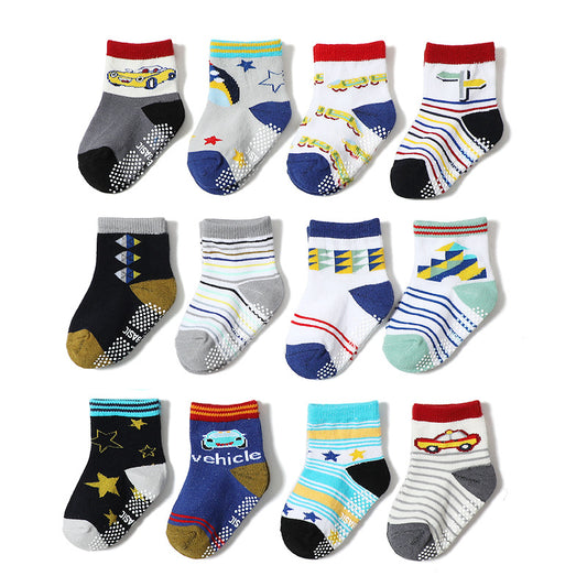 Anti-slip Indoor Dispensing Floor Socks Girls Socks