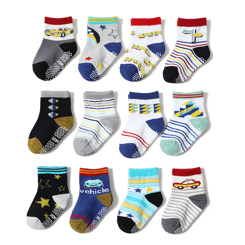 Anti-slip Indoor Dispensing Floor Socks Girls Socks