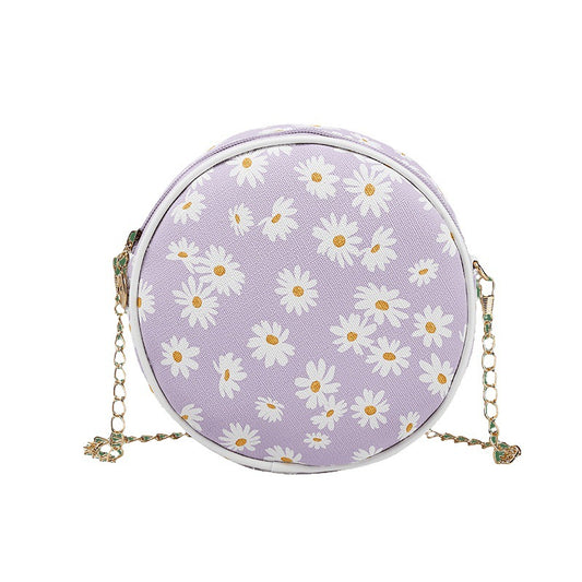 Women's Casual Fashion Crossbody Small Round Bag