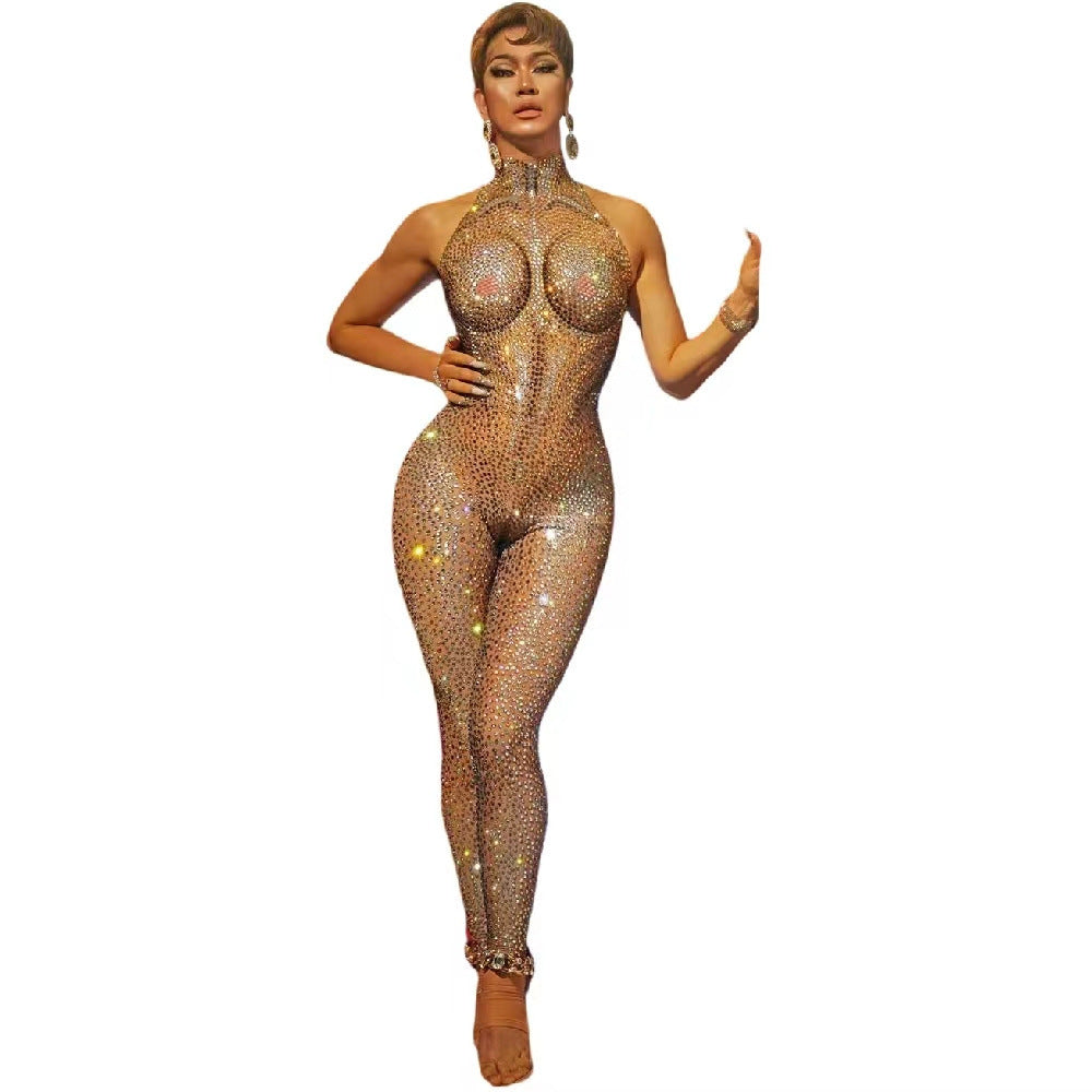 Kvinders Mode Personlighed Udhulet Jumpsuit