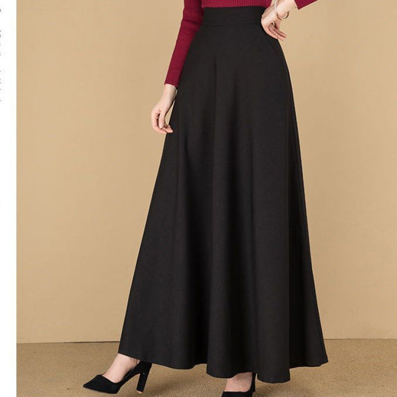 High-grade Fashionable Long Ankle Skirt