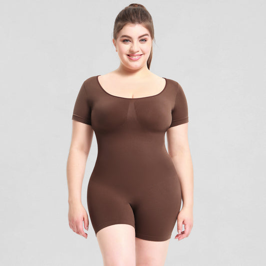 Women's Outer Wear Bodybuilding Jumpsuits Short Sleeve