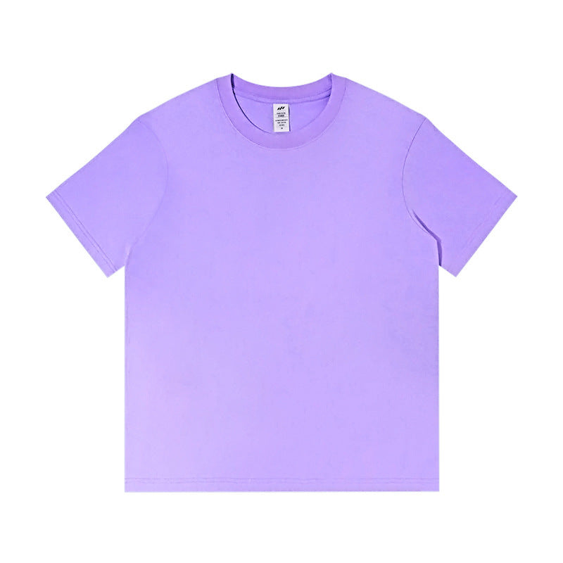 Solid Color Loose Half-sleeved T-shirt