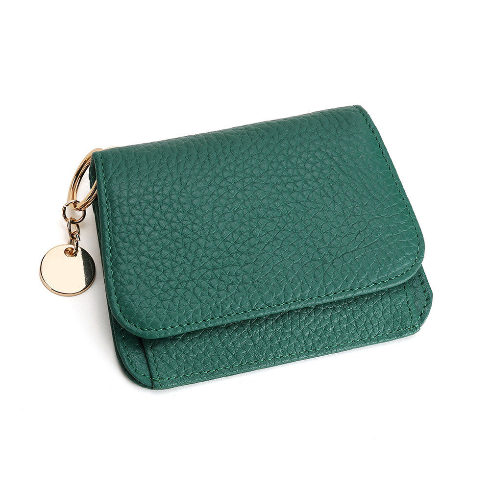 Solid Color Women's Fashion Zipper Coin Purse