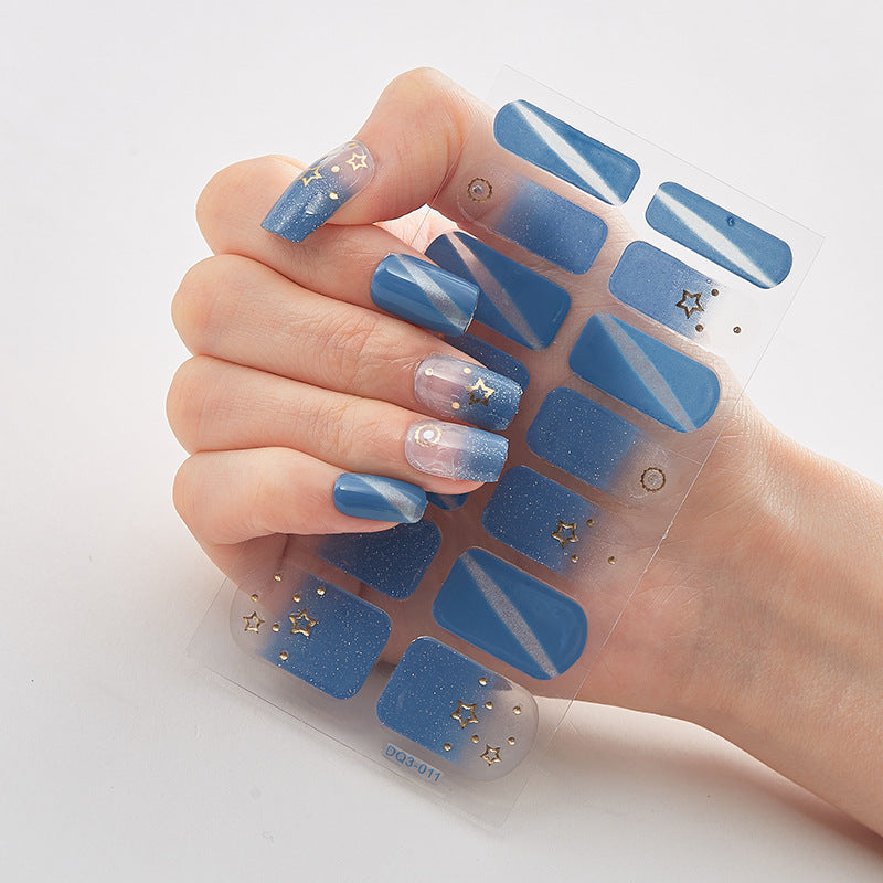 Women's Personalized Gilding Nail Stickers