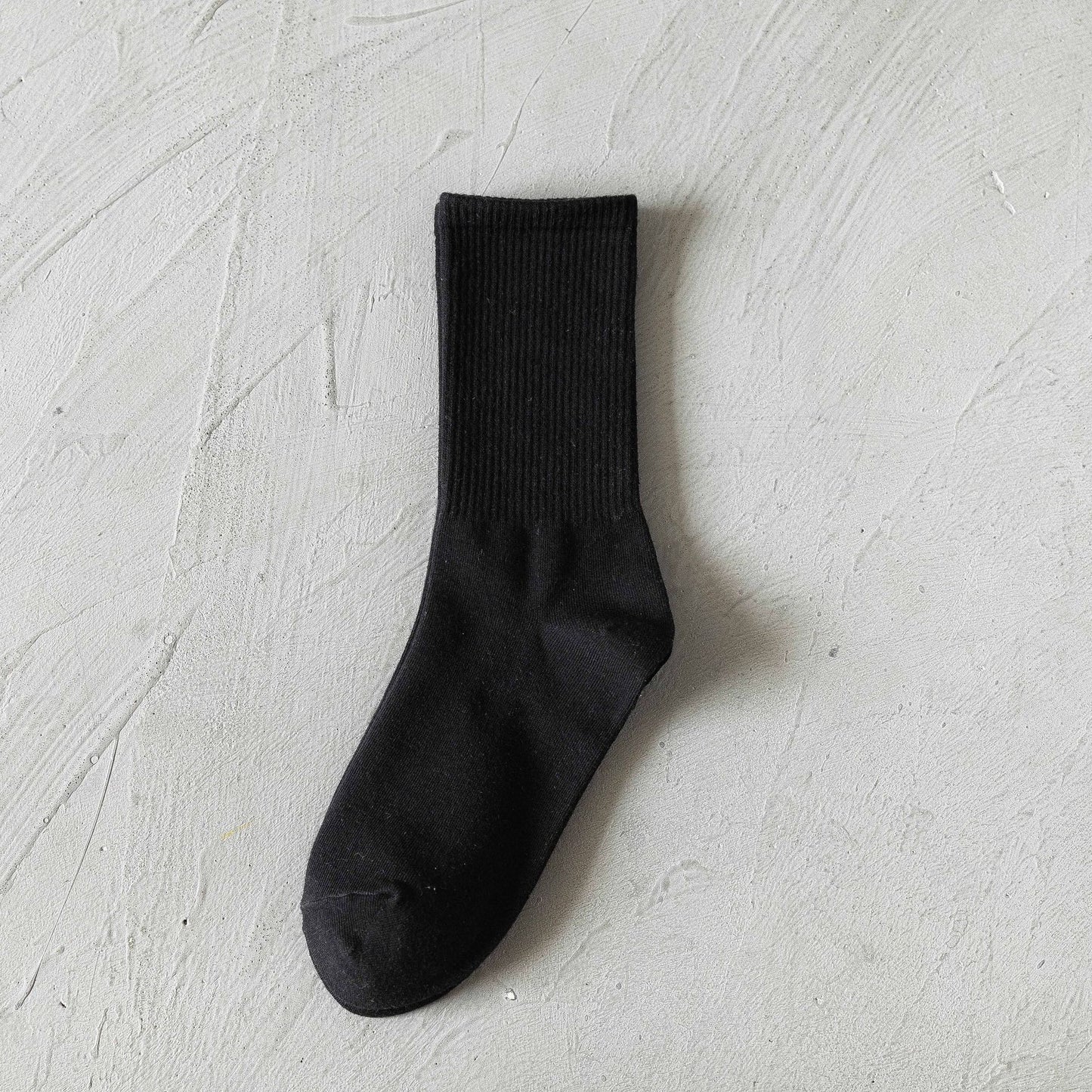 Black And White Socks Embroidered Planet Socks Men And Women Couple Athletic Socks Ins Hip Hop Cool Fashion Cotton Tube Socks