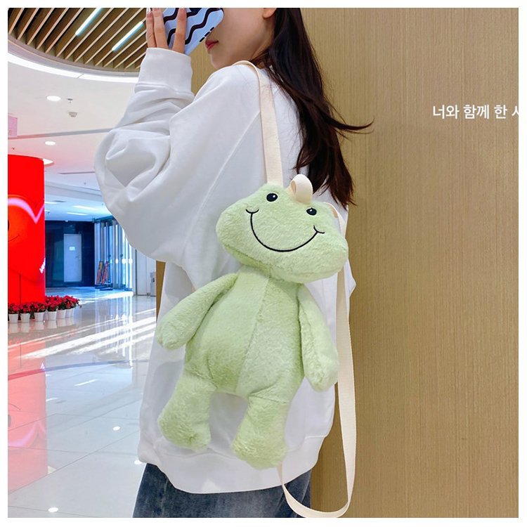 Cute Plush Funny Doll Backpack
