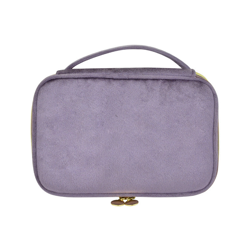 Multi-functional Portable Fashion Velvet Cosmetic Bag Advanced
