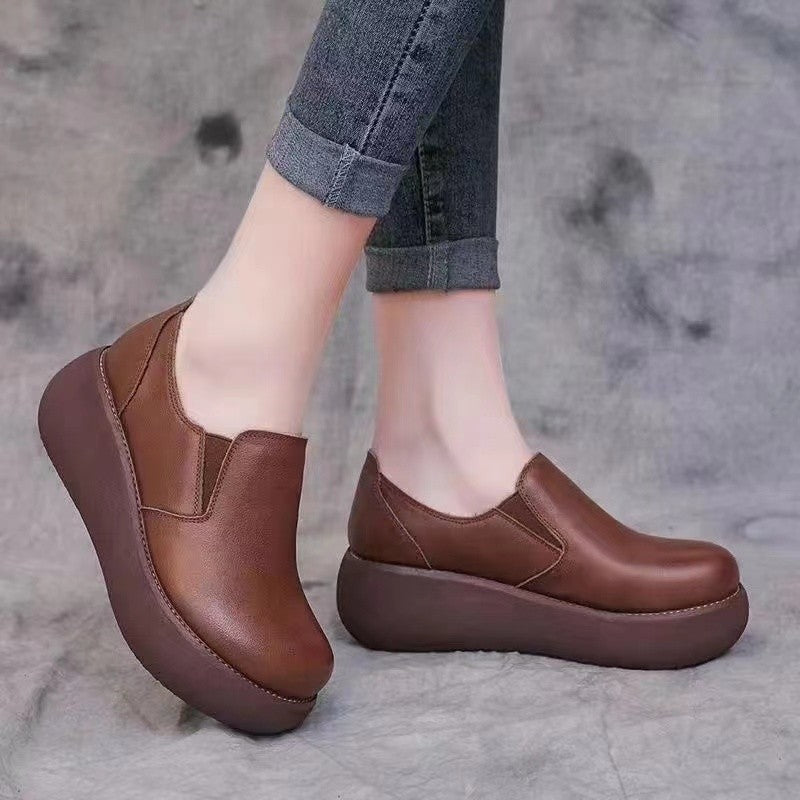 Women's Fashion Casual Platform Breathable Shoes