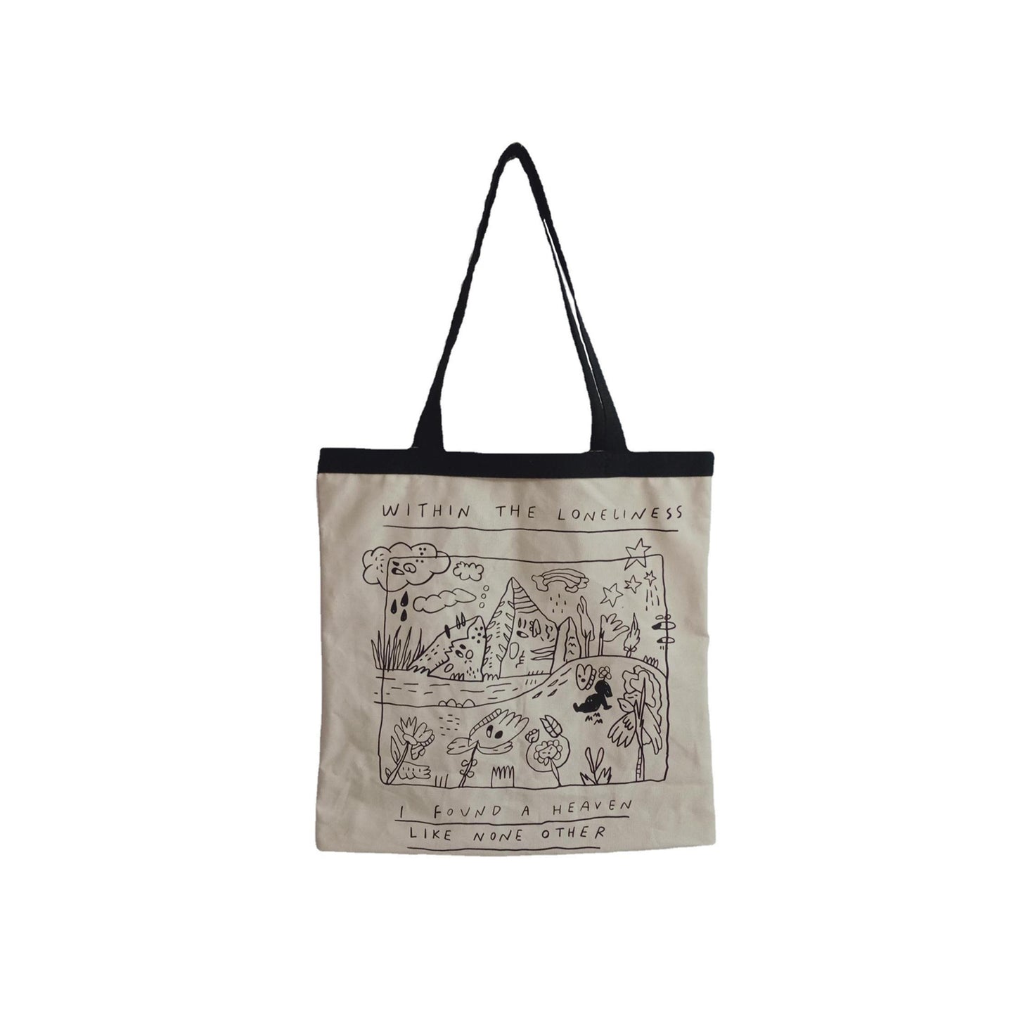 Graffiti Canvas Bag Female Student Commuter