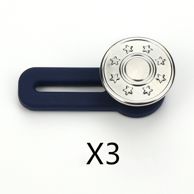 No Sew Jeans With Adjustable Expansion Waist Button