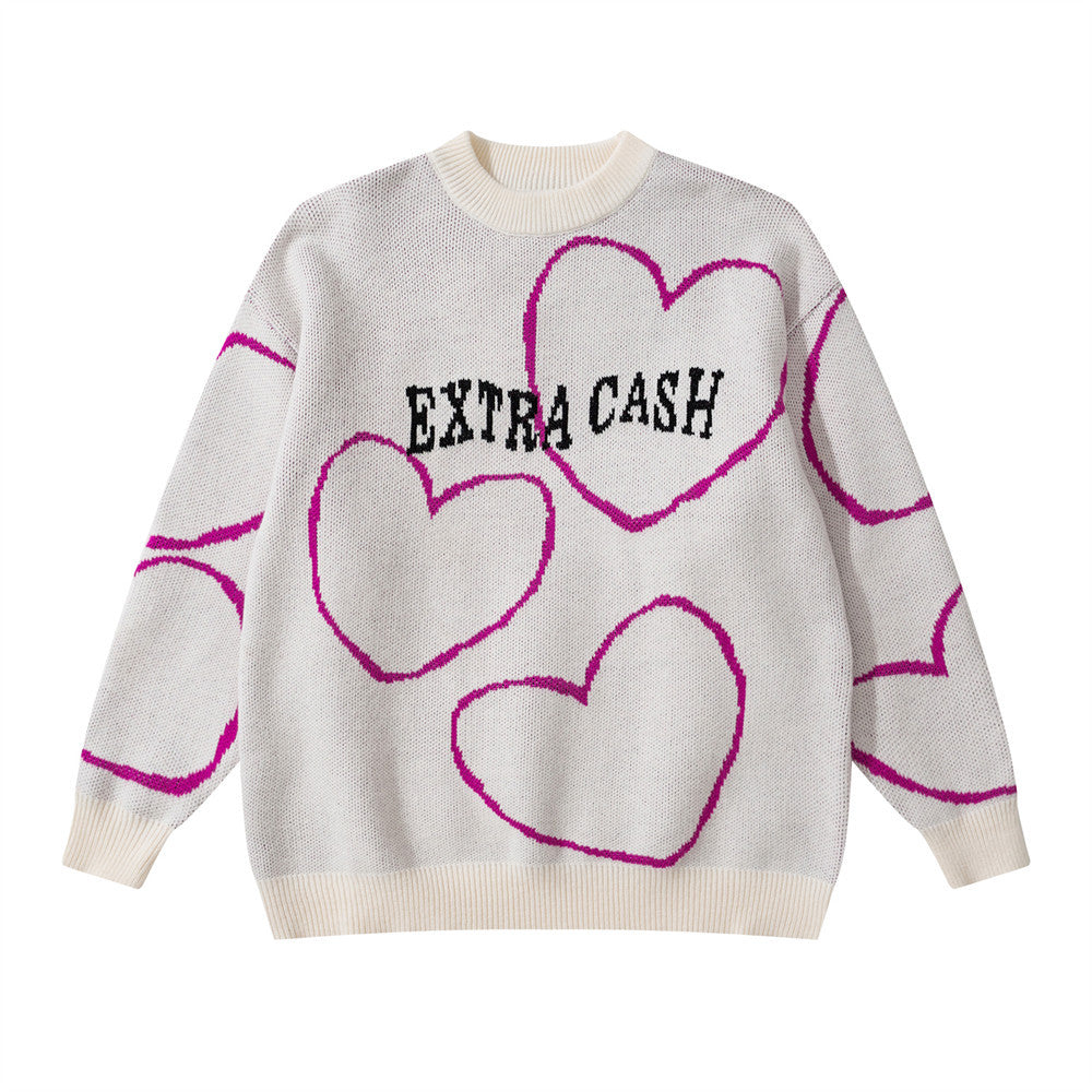 Bf Lazy Love Jacquard Sweater Men
