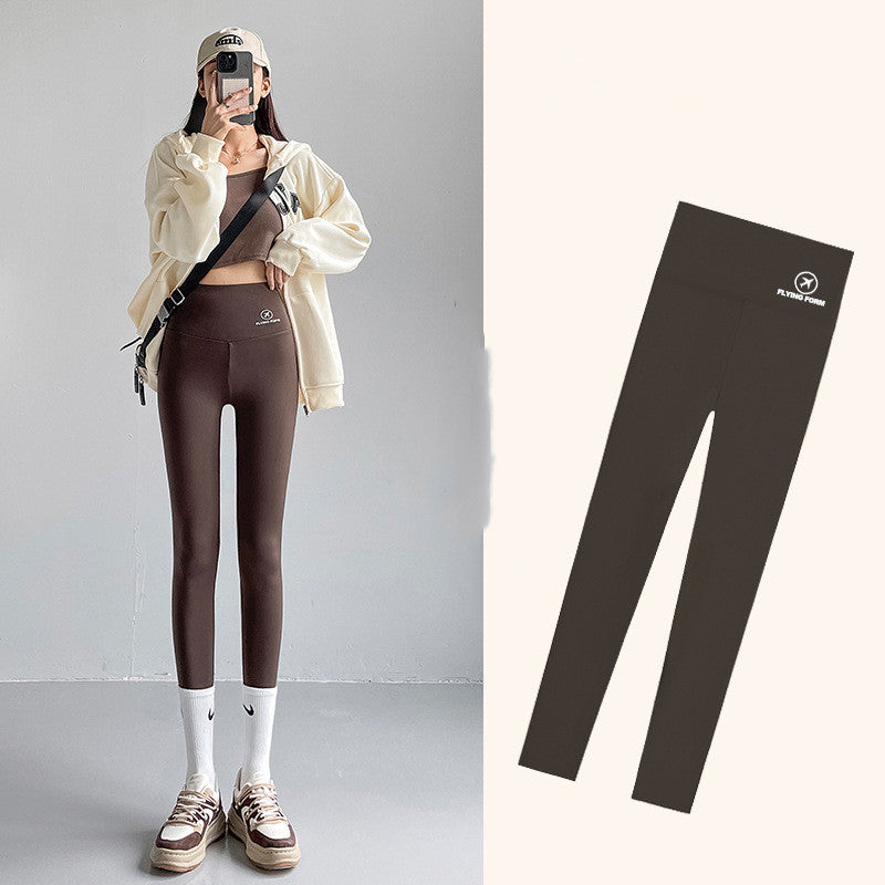 Women's Fashion Personality Fleece Shark Leggings