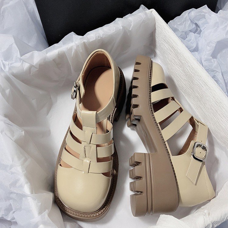 Platform Roman Sandals Retro Women's Shoes
