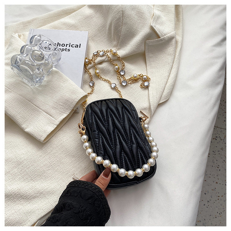 Female Summer New High-grade Mini Chain Crossbody Bag