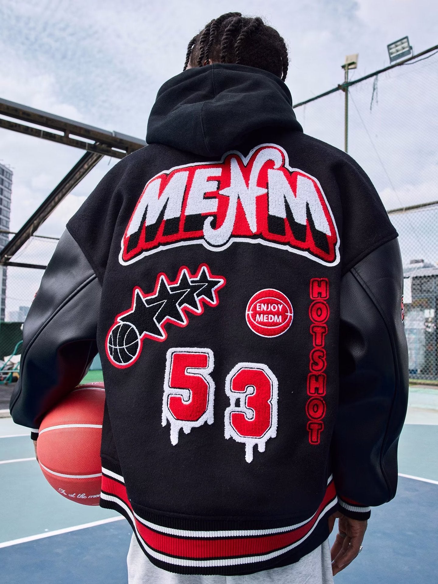 Amerikansk baseballuniform til mænd og kvinder