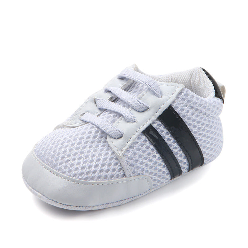 Spring And Autumn Breathable Mesh Baby's Shoes Soft Bottom Non-slip Baby Toddler Shoes