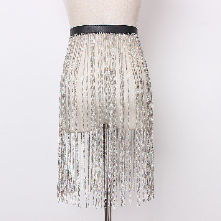 Chain Decoration Belt Belt Ladies New Trend
