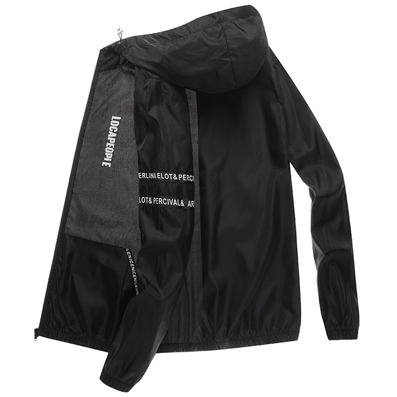 Lightweight Breathable Sun Protection Clothing Men's Jacket