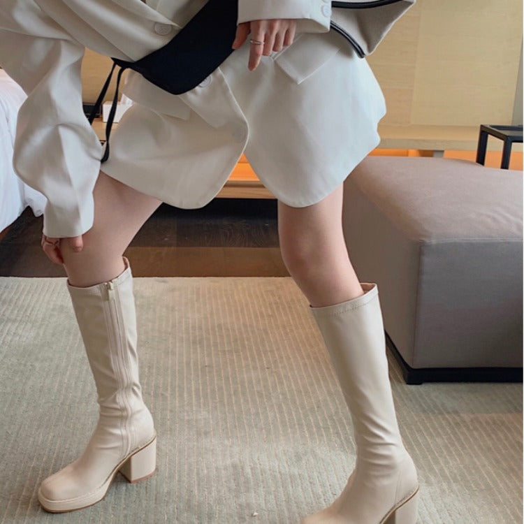 New Korean Platform High Heel Boots