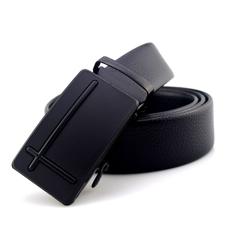 Men's Casual PU Leather Automatic Belt