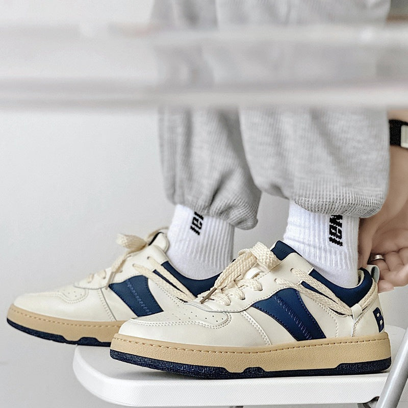 Retro Sports Versatile Lace-Up Men's Casual Shoes