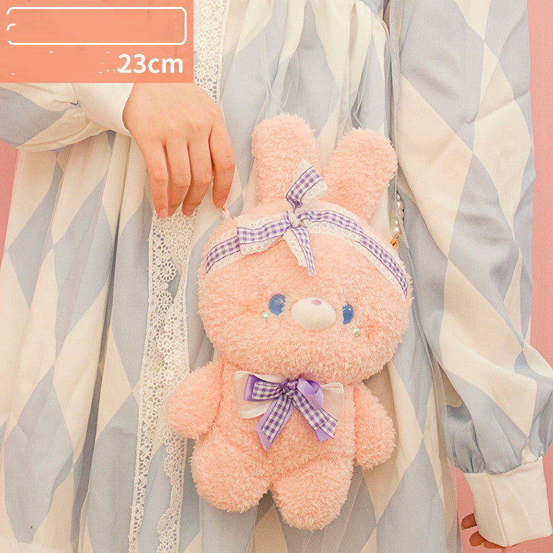 Creative Cartoon Animal Bear Plush Honey Doll Bag
