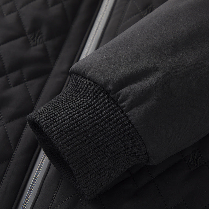 Plush Padded Stand-collar Down Padded Jacket