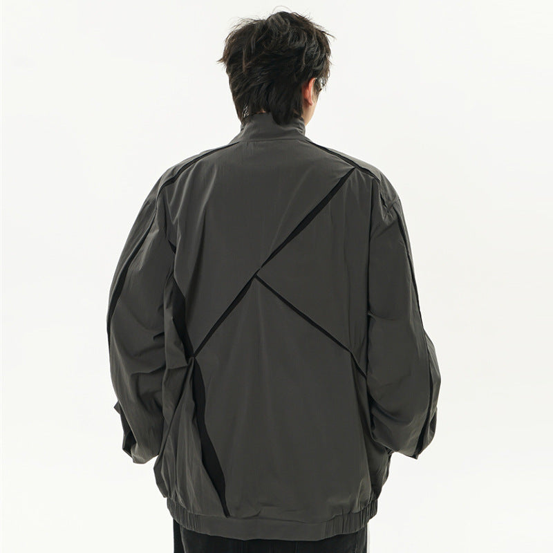 Trendy Outdoor Sports Stand-up Collar Jacket