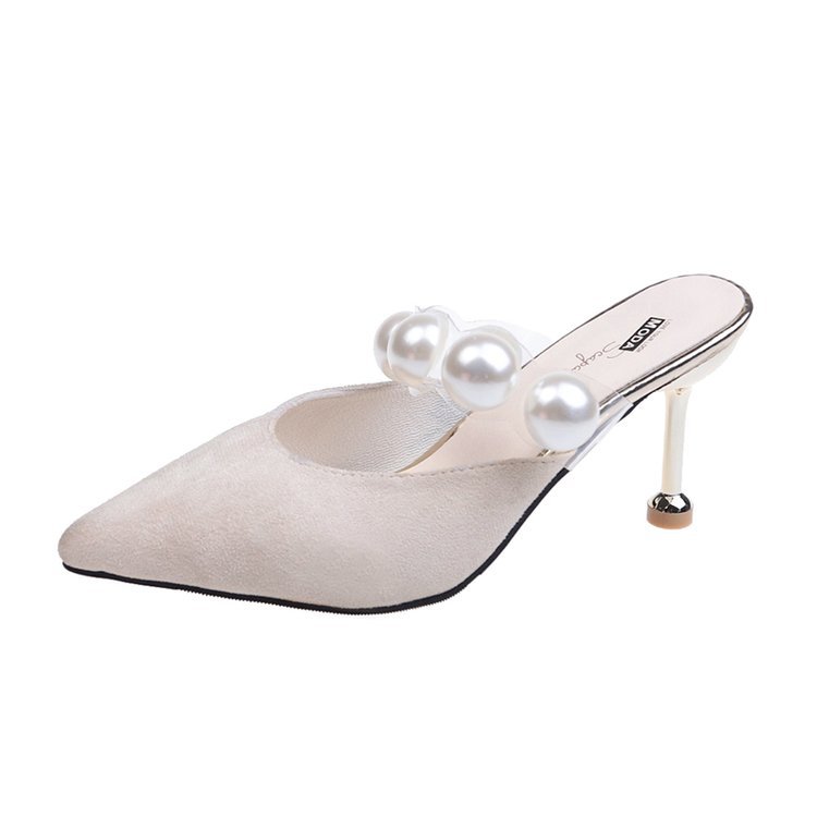 Pearl Stickers Fashionable All-match Shoes