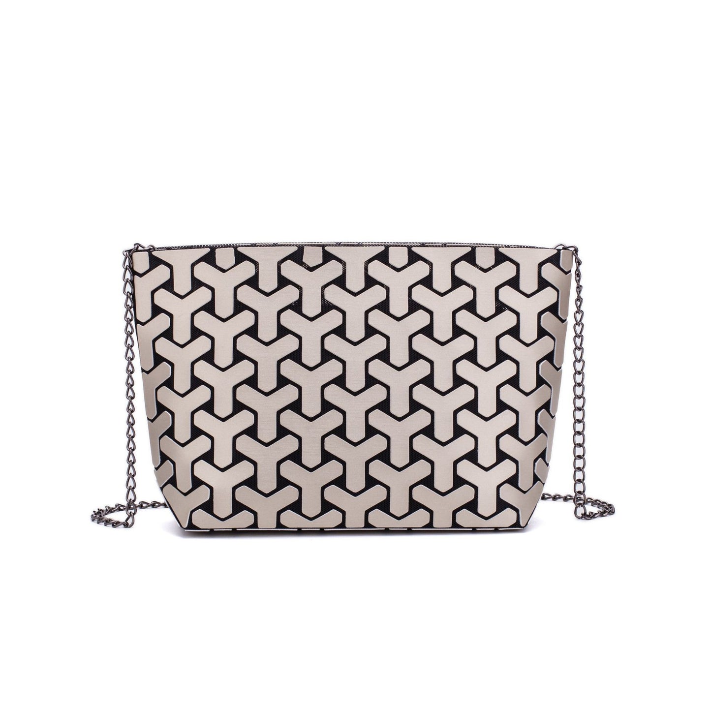 Women's Geometric Rhombus Shoulder Bag Foldable