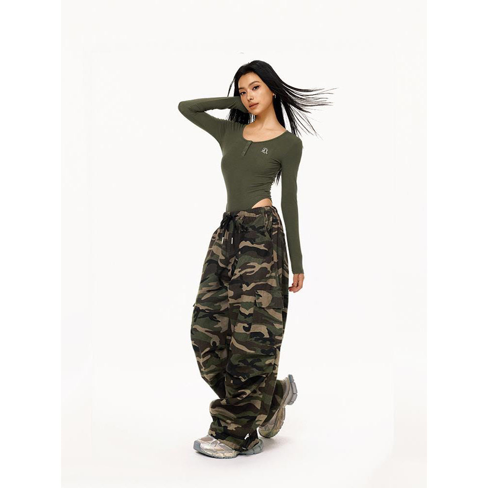 Women's Loose And Versatile Wide-leg Athletic Pants