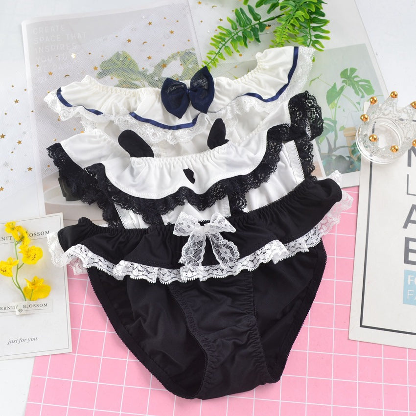 Women's Cute Fashion Cartoon Milk Fiber Panties