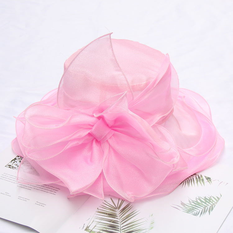 Beach  Large Brim Mesh Sun Hat